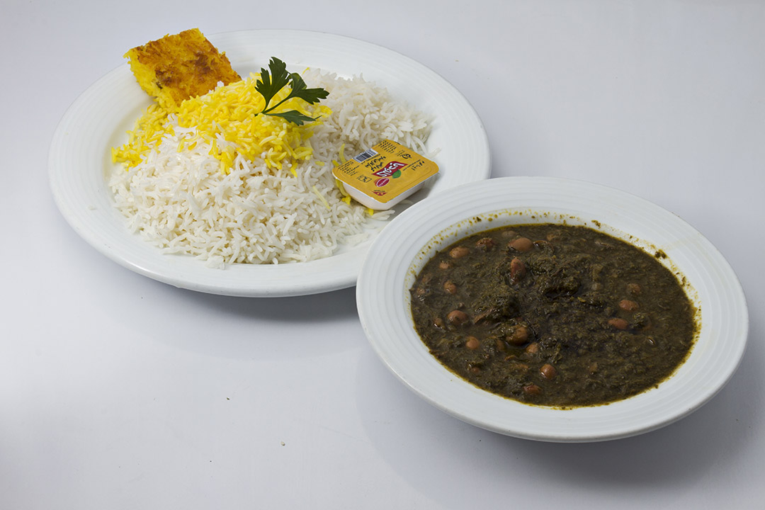  عکس چلو خورش سبزي ايراني