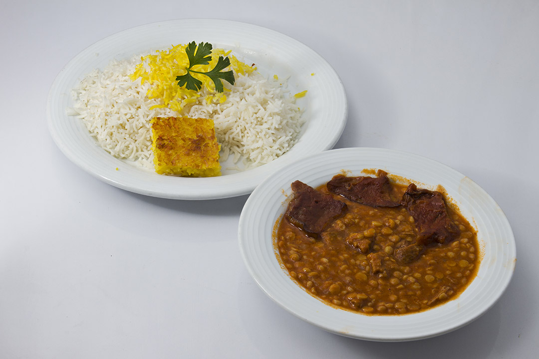  عکس چلو خورش قيمه بادمجان ايراني