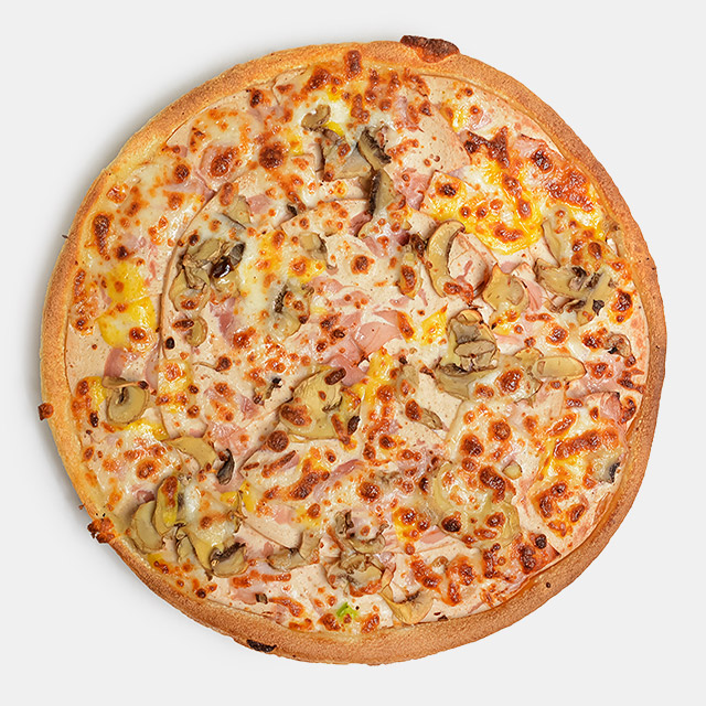  عکس پيتزا ژامبون مرغ امريکايي